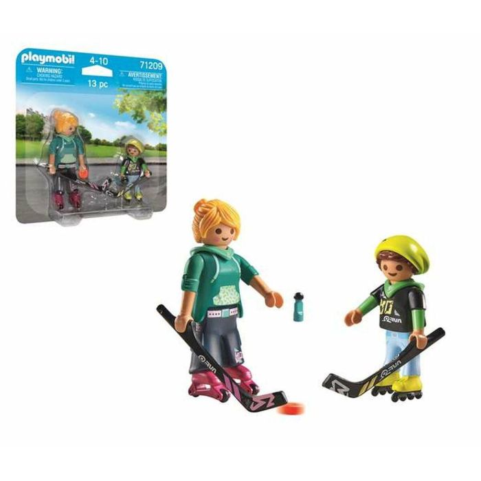 Hockey sobre patines pack duo playmobil. 3