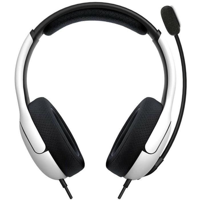 Auriculares con cable para juegos PDP LVL40 para PS4 y PS5 - Blanco Auriculares con cable para juegos PDP LVL40 para PS4 y PS5 - Blanco