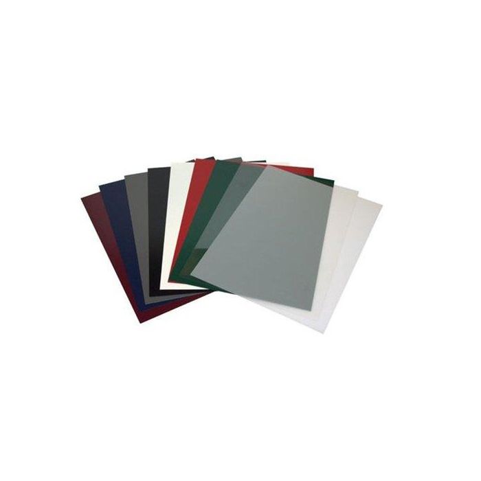 Tapa De Encuadernar Grafoplas A4 0,7 Mm Pp Op.Negro Caja De 50