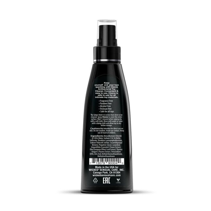 Limpiador de Juguetes Eróticos Wicked Sensual Care 120 ml 3