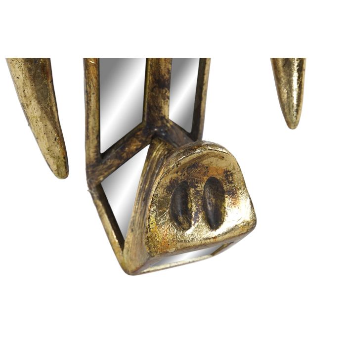 Decoracion Pared Glam DKD Home Decor Dorado 11 x 38 x 41 cm 2