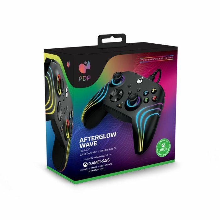 PDP PDP0708056069254 Gamepad Afterglow Wave con Cable Negro Iluminación LED Personalizable 5 PDP PDP0708056069254 Gamepad Afterglow Wave con Cable Negro Iluminación LED Personalizable 5