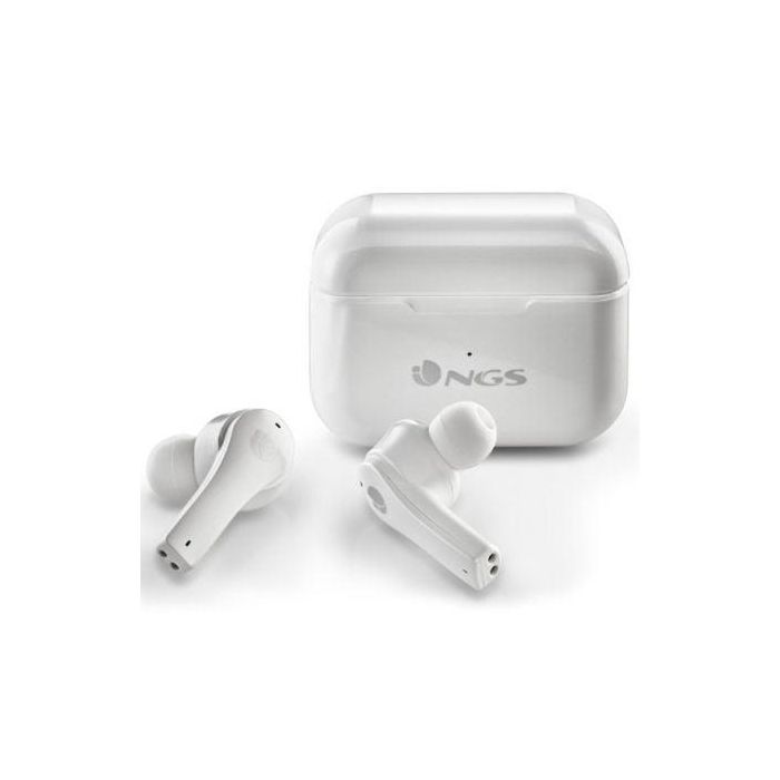 Auriculares Bluetooth NGS ARTICABLOOMWHITE Blanco Negro 3 Auriculares Bluetooth NGS ARTICABLOOMWHITE Blanco Negro 3