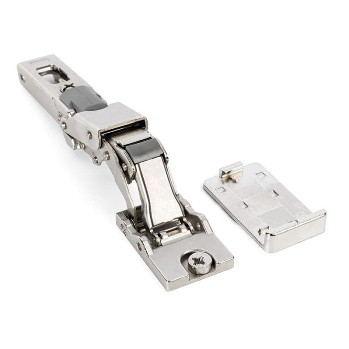 Salice Bisagra Universal Ø35mm 110º Cierre Push para Puertas de Cristal o Madera