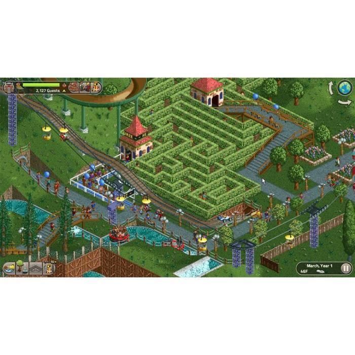 Just For Games ATA1735036921771 RollerCoaster Tycoon Classic - Juego para Nintendo Switch 5