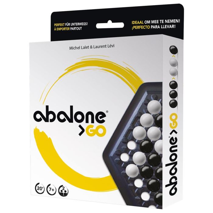 Zygomatic Abalone GO Juego de Mesa Portátil Estrategia 2 Jugadores Tablero Hexagonal Bolas Blancas Negras +7 Años Multilenguaje 20 Minutos 0 Zygomatic Abalone GO Juego de Mesa Portátil Estrategia 2 Jugadores Tablero Hexagonal Bolas Blancas Negras +7 Años Multilenguaje 20 Minutos 0