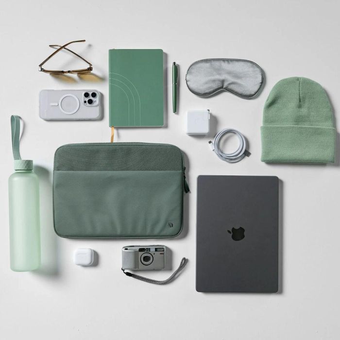 Funda para Portátil Incase INCO400718-SIV Caqui 1 Funda para Portátil Incase INCO400718-SIV Caqui 1