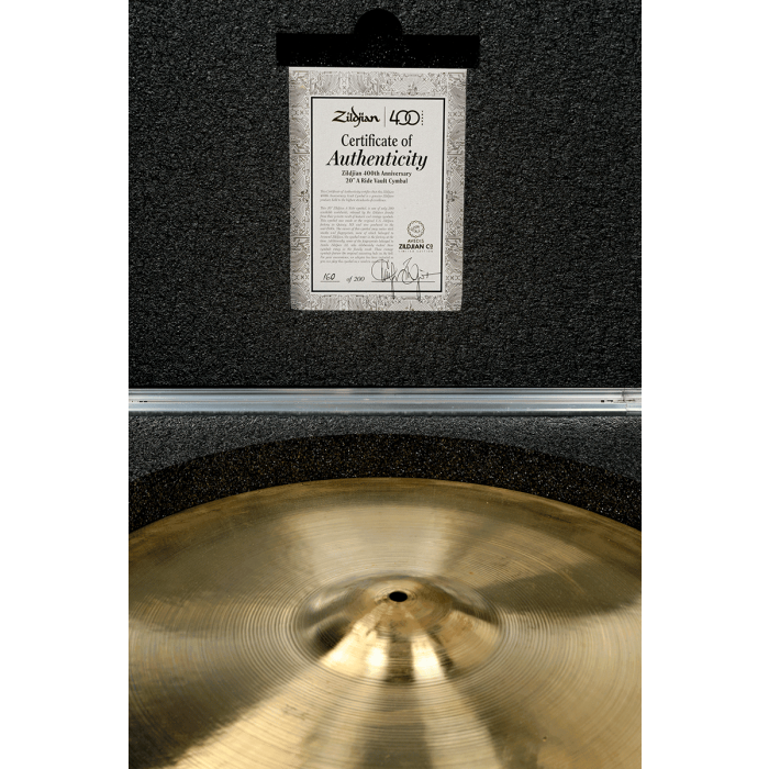 Ride 20" (40´S) 400Th Anniversary + Hardcase 3 Ride 20" (40´S) 400Th Anniversary + Hardcase 3