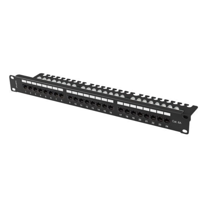 Lanberg PPUA-1124-B panel de parcheo 1U Lanberg PPUA-1124-B panel de parcheo 1U