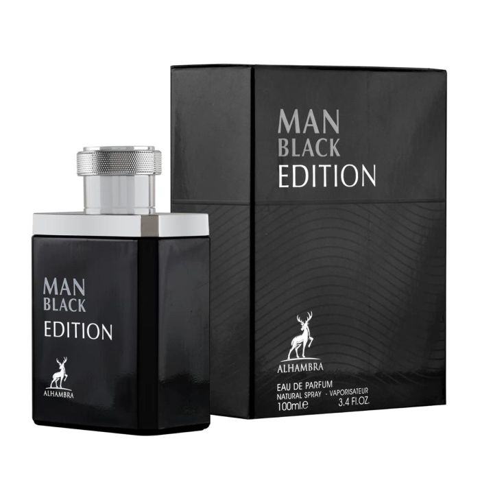 Maison Alhambra Black Edition Eau de Parfum para Hombre 100 ml Vaporizador Maison Alhambra Black Edition Eau de Parfum para Hombre 100 ml Vaporizador