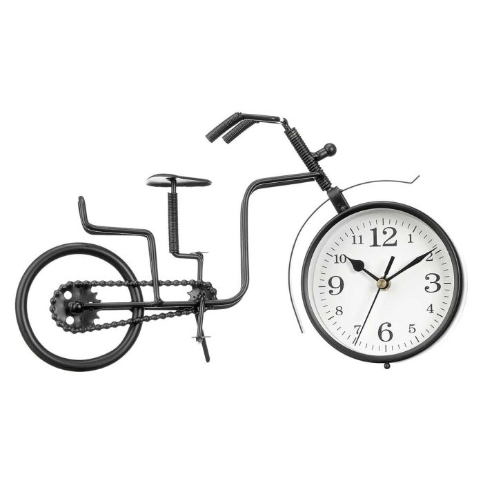 Reloj Forja Bicicleta Negro 21Cm Giftdecor (4 Unidades) 1 Reloj Forja Bicicleta Negro 21Cm Giftdecor (4 Unidades) 1