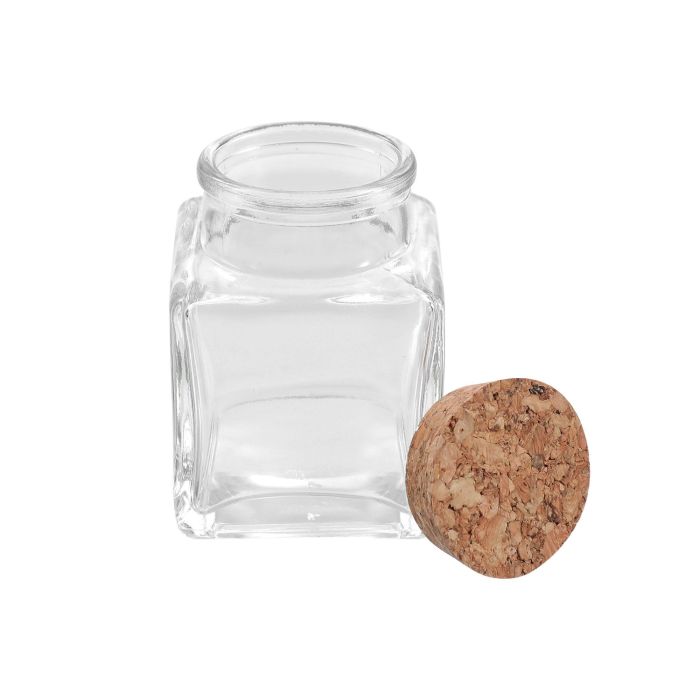 Tarrito de vidrio con tapón de corcho 80 ml - La Mediterranea (36 Unidades) 3 Tarrito de vidrio con tapón de corcho 80 ml - La Mediterranea (36 Unidades) 3