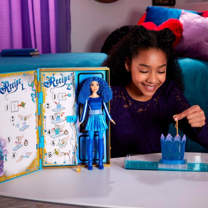 Mattel Hwh94 Muñeca Surprise Reveal Chloe Encantadora Hija Cenicienta Disney Descendants Libro Cocina Burbujeo Slime Magia Cambio Color +4 Años 4 Mattel Hwh94 Muñeca Surprise Reveal Chloe Encantadora Hija Cenicienta Disney Descendants Libro Cocina Burbujeo Slime Magia Cambio Color +4 Años 4