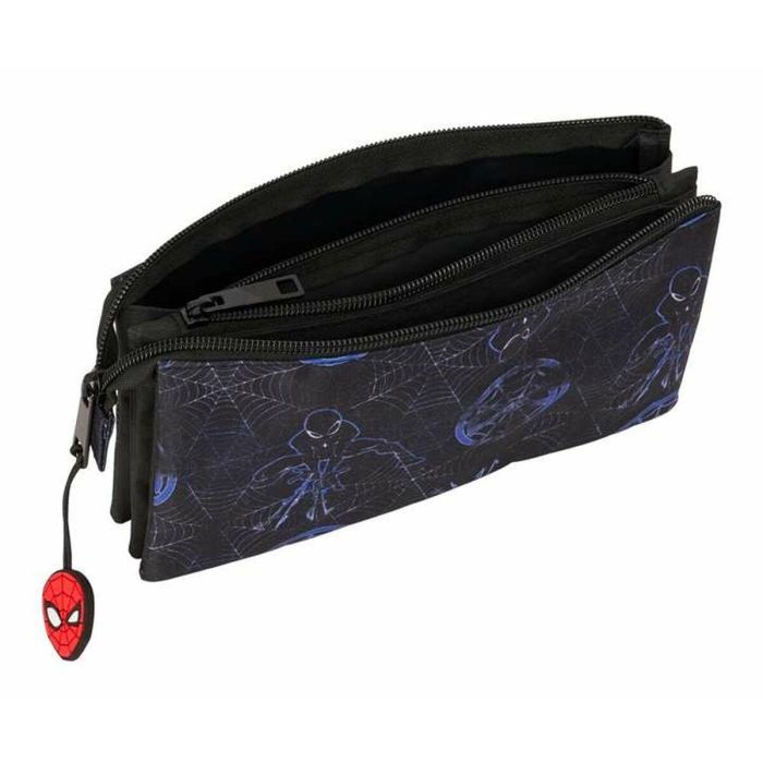 Safta Portatodo Triple Spider-Man "Attack" 22x12x3cm - Estuche Escolar Edad Mínima +3 Años 1 Safta Portatodo Triple Spider-Man "Attack" 22x12x3cm - Estuche Escolar Edad Mínima +3 Años 1
