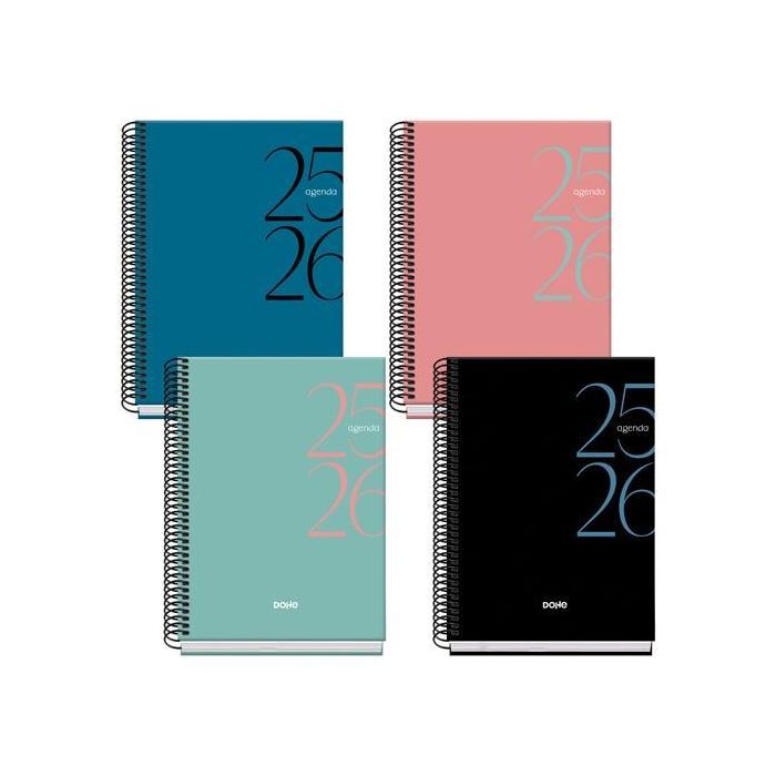 Dohe Agenda Escolar System A5 Espiral Sv Colores Surtidos 2025-2026 Dohe Agenda Escolar System A5 Espiral Sv Colores Surtidos 2025-2026