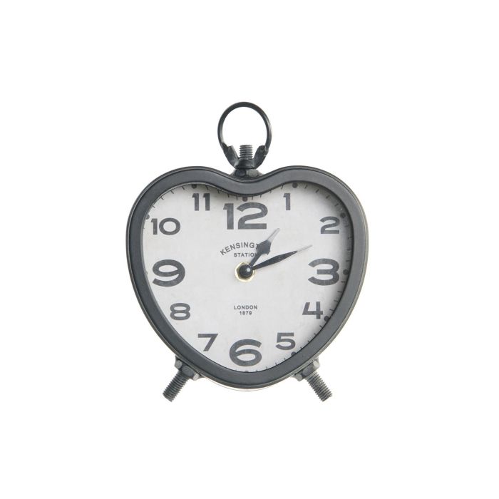 DKD Home Decor Reloj Sobremesa Vintage Dorado Negro 6 x 19.5 x 16 cm (4 Unidades) 1