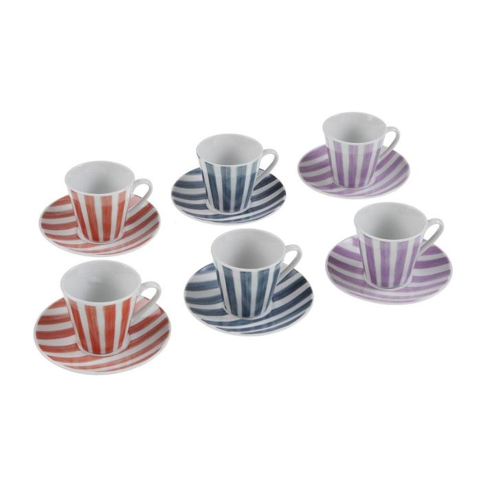 Juego de Tazas de Café Versa Porcelana