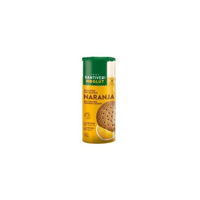 Noglut Galletas de Naranja sin Gluten 195g