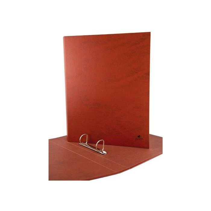 Carpeta De Anillas Mariola Carton Forrado Sc Fº 4 An.Mixtas 25Mm Cuero