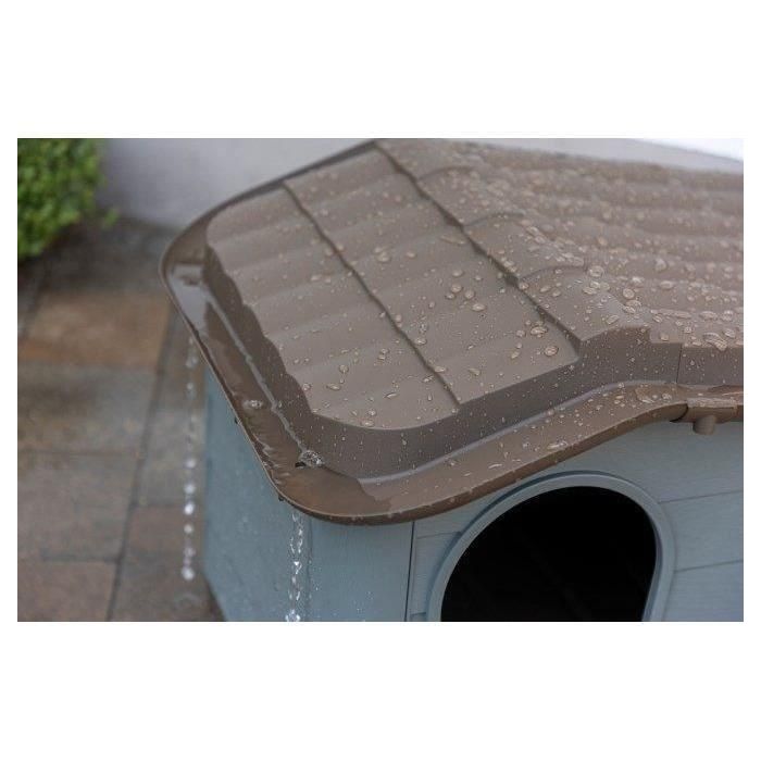 Kerbl KER4018653312025 Casa para gatos PAOLA Eco XL, 75x59x55 cm, Uso Interior/Exterior 2