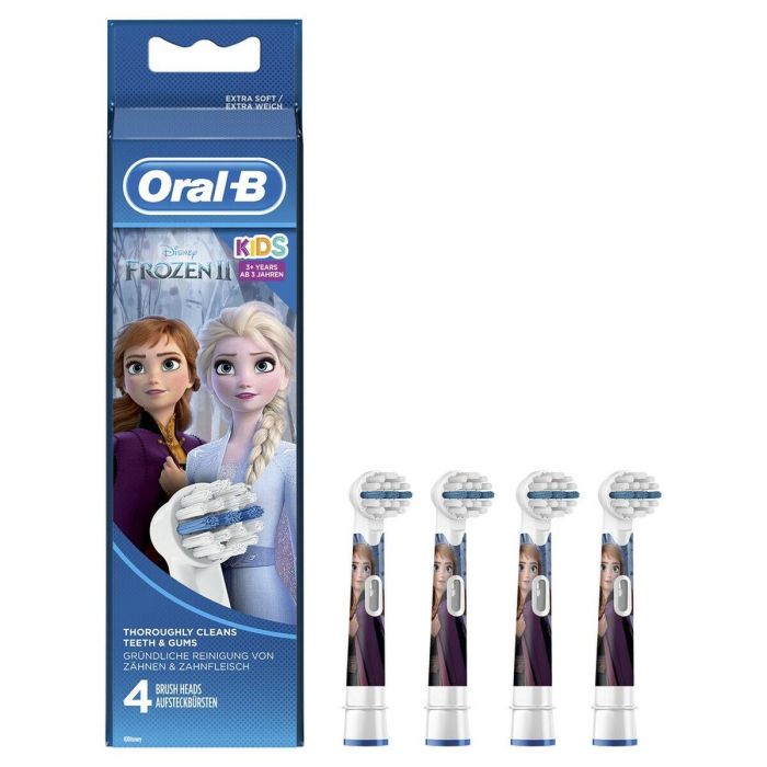 Oral-B Cepillo de Dientes Eléctrico Infantil Stages Power La Reina de Hielo (Frozen) - Pack de 4 Unidades 0 Oral-B Cepillo de Dientes Eléctrico Infantil Stages Power La Reina de Hielo (Frozen) - Pack de 4 Unidades 0