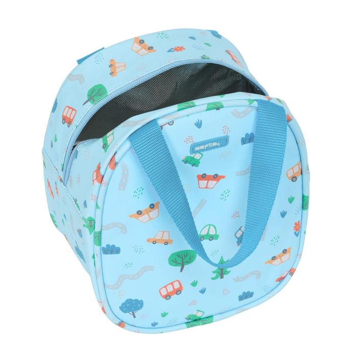 Portameriendas Térmico Safta Coches Azul 19 x 22 x 14 cm 3