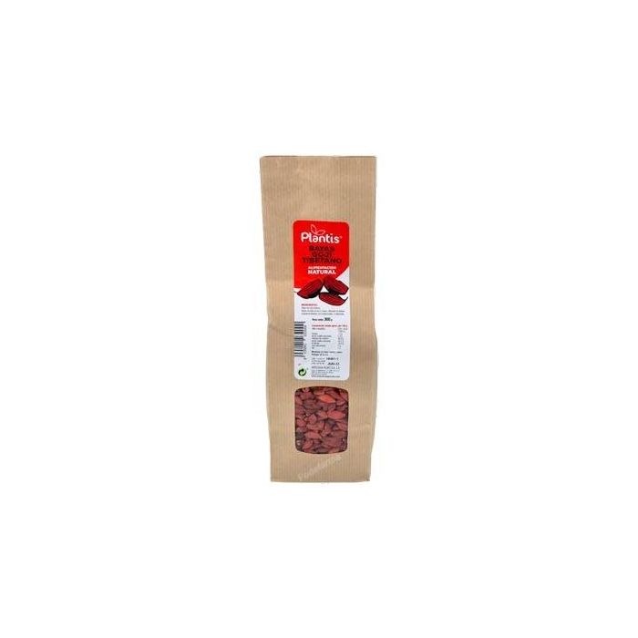 Plantis Bayas de Goji Tibetano Secadas al Sol 300g - Superalimento Natural con Proteínas y Antioxidantes
