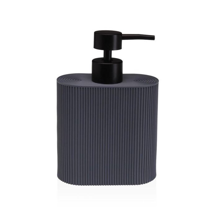 Dispensador de Jabón Versa Gris Resina ABS 5,5 X 17 X 11 CM 0 Dispensador de Jabón Versa Gris Resina ABS 5,5 X 17 X 11 CM 0