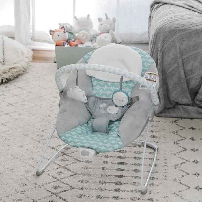 Ity Deckchair Bouncity Bounce, vibraciones calmantes, arco de juego con 2 juguetes, extraíble y lavable a máquina - Goji 5 Ity Deckchair Bouncity Bounce, vibraciones calmantes, arco de juego con 2 juguetes, extraíble y lavable a máquina - Goji 5
