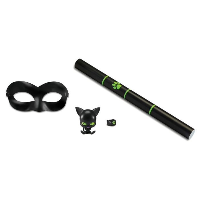 Disfraz para Niños Miraculous: Tales of Ladybug & Cat Noir Transformation Set - Cat Noir 4 Piezas Negro Multicolor 5 Disfraz para Niños Miraculous: Tales of Ladybug & Cat Noir Transformation Set - Cat Noir 4 Piezas Negro Multicolor 5