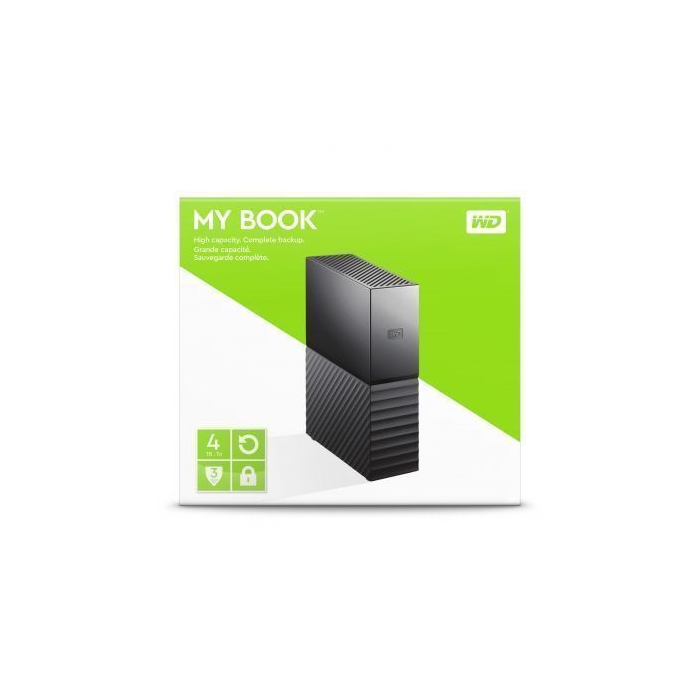 Western Digital WDBBGB0040HBK-EESN My Book Disco Duro Externo 4TB USB 3.0 3.5" con Copia de Seguridad Automática y Cifrado Hardware 3 Western Digital WDBBGB0040HBK-EESN My Book Disco Duro Externo 4TB USB 3.0 3.5" con Copia de Seguridad Automática y Cifrado Hardware 3