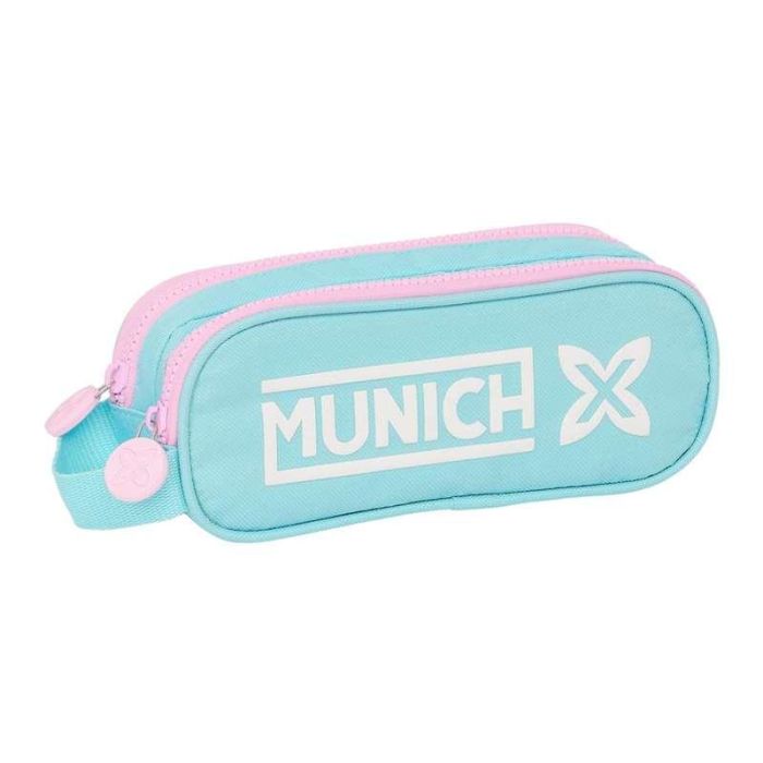 Bolso Escolar Portatodo Safta Doble Munich Heaven 80x210x60 mm Bolso Escolar Portatodo Safta Doble Munich Heaven 80x210x60 mm