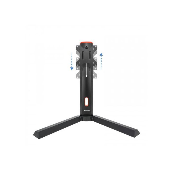 TooQ DB1401TN-B Soporte de Monitor Gaming para Escritorio 17"-32" Independiente Negro/Rojo 3