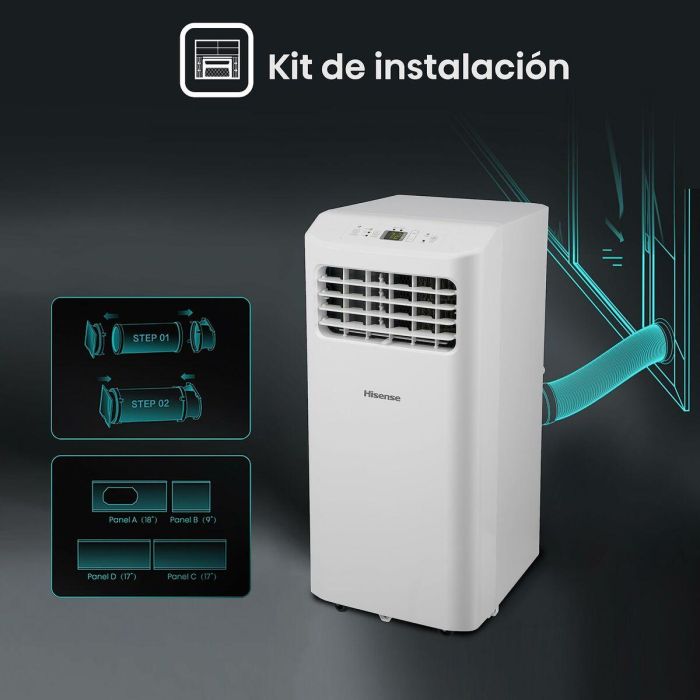 Aire Acondicionado Hisense APC09KV A 8