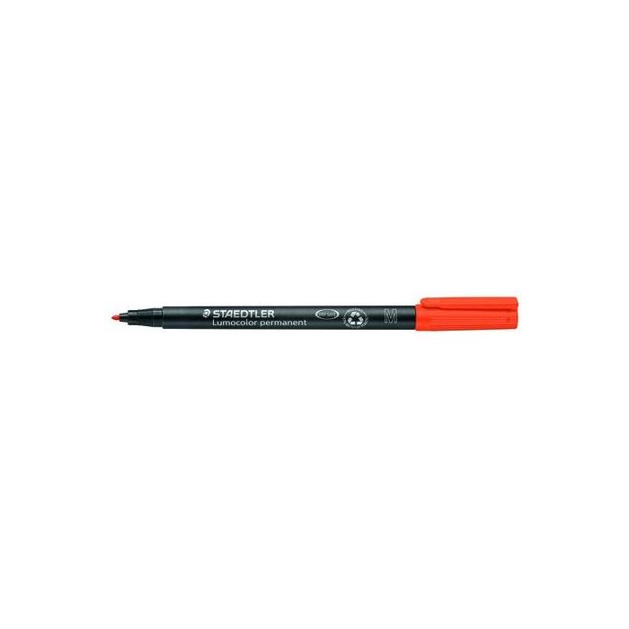 Rotulador Permanente Staedtler 317 Lumocolor (M) Naranja (Set de 10) Rotulador Permanente Staedtler 317 Lumocolor (M) Naranja (Set de 10)
