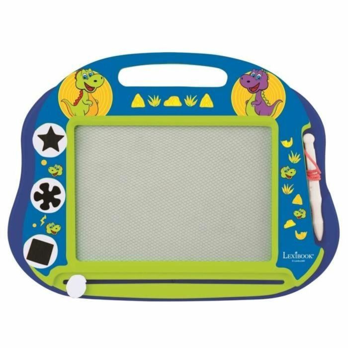 Pizarra Mágica Lexibook Dinosaurs Azul Plástico 0 Pizarra Mágica Lexibook Dinosaurs Azul Plástico 0