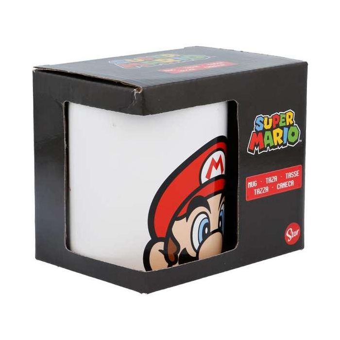 Taza ceramica super mario en caja regalo 325 ml - modelos surtidos 2 Taza ceramica super mario en caja regalo 325 ml - modelos surtidos 2