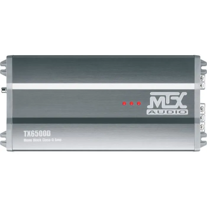 Mtx Audio TX6500D Amplificador 12V Mono Clase-D Bloque 1x500W RMS Aluminio 1
