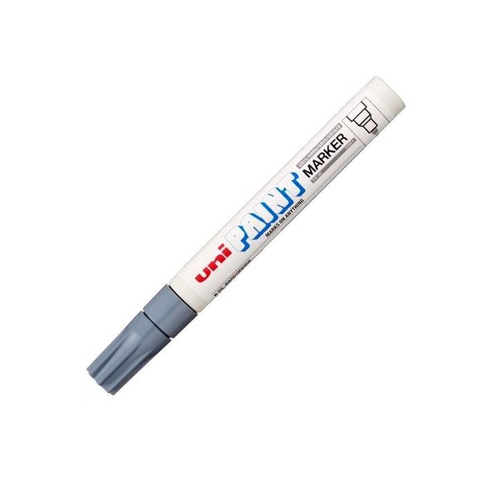 Uniball Marcador Permanente Paint Marker Px-20 L Gris Uniball Marcador Permanente Paint Marker Px-20 L Gris