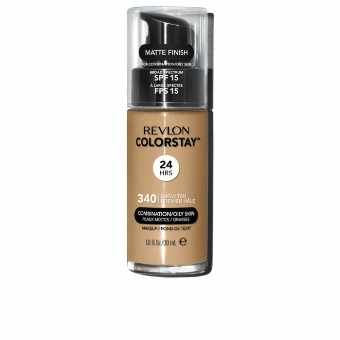Fondo de Maquillaje Fluido Colorstay Revlon 309974700108 (30 ml) 7 Fondo de Maquillaje Fluido Colorstay Revlon 309974700108 (30 ml) 7