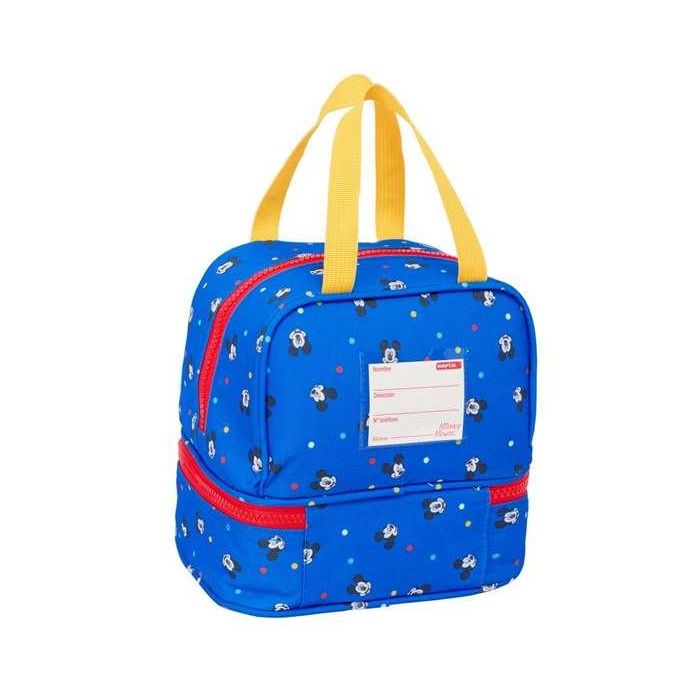 Portameriendas Safta Mickey Mouse Good Day 200x200x150 mm 1 Portameriendas Safta Mickey Mouse Good Day 200x200x150 mm 1