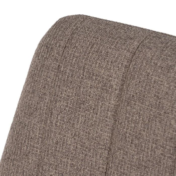 Silla Beige Tejido-Metal Salón 44 X 51 X 88 cm