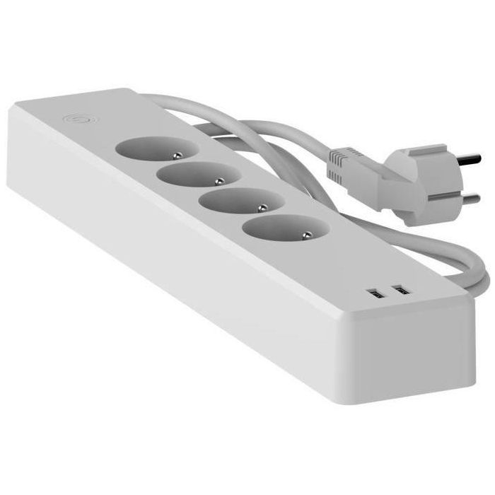 Calex CAL8712879145042 Multiplicador de Corriente con 4 Tomas y 2 Puertos USB 2 Calex CAL8712879145042 Multiplicador de Corriente con 4 Tomas y 2 Puertos USB 2