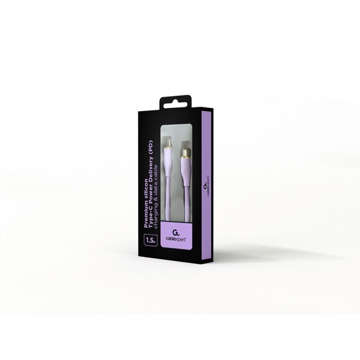 Gembird CC-USB2S-CMCM-1.5M-P cable USB USB 2.0 1,5 m USB C Púrpura 2