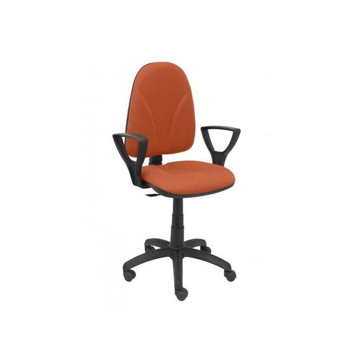 Silla Piqueras Y Crespo Algarra Cp Brazos Fijos Mecanismo Contacto Permanente Con Regulacion De Profundidad Ruedas Nylon Tapizado Bali Marron