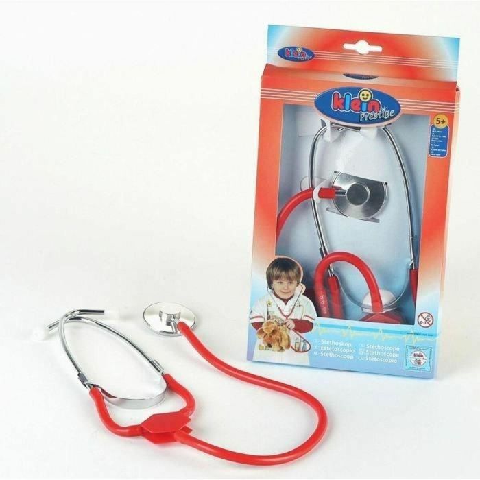 Klein Estetoscopio de Metal con Sonido Realista - Amplifica Latidos y Respiración - Para Niños +3 Años 9 Klein Estetoscopio de Metal con Sonido Realista - Amplifica Latidos y Respiración - Para Niños +3 Años 9