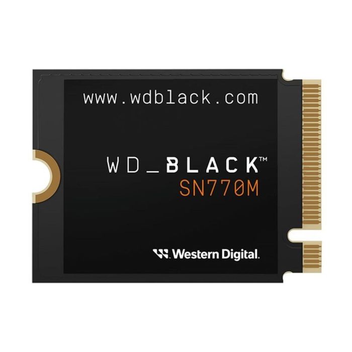 WD Black SN770M WDBDNH0010BBK-WRSN Disco Duro Interno SSD 1TB NVMe M.2 2230 PCIe 4.0 hasta 5150 MB/s