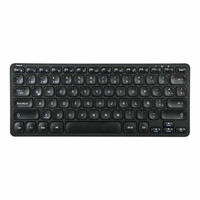 Targus AKB862ES Teclado Bluetooth Universal QWERTY Español Negro con Protección Antimicrobiana Targus AKB862ES Teclado Bluetooth Universal QWERTY Español Negro con Protección Antimicrobiana