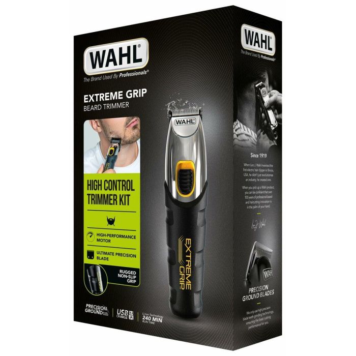 Wahl WAH1732696867342 Recortadora de barba Extreme Grip 240 V 240 min Negro/Naranja 2