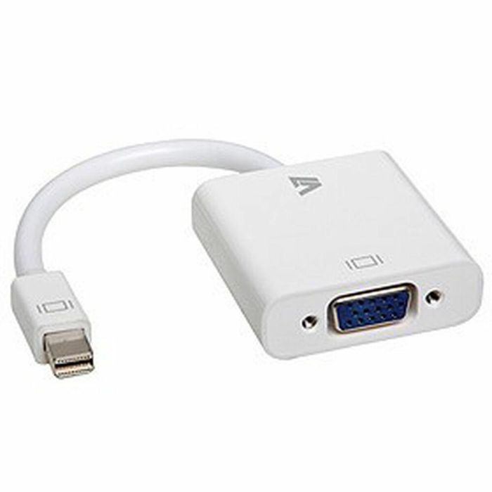 Adaptador Mini DisplayPort a VGA V7 CBL-MV1WHT-5N Blanco